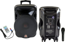 Charger l&#39;image dans la galerie, Mr. Dj DSP4000 PA DJ 15&quot; 4000W Bluetooth DSP FM Speaker &amp; Stand