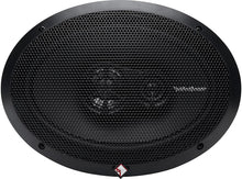 Charger l&#39;image dans la galerie, Pair of Rockford Fosgate Prime R169X3 6&quot; x 9&quot; 3-Way Prime Series Coaxial Speakers + R165X3 6. 5&quot; 3-Way Prime Series Coaxial Speakers + Absolute 100FT Speaker Wire + Magnet Phone Holder