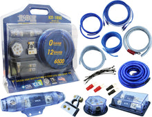 Charger l&#39;image dans la galerie, Pro Series Complete 0 Gauge Amplifier Installation Kit for any Car Truck RV or Boat