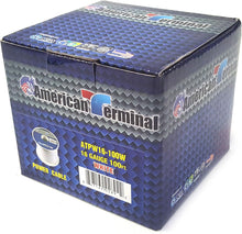 Load image into Gallery viewer, American Terminal ATPW16-100W 16GA 100' White Primary Remote Power Ground Wire