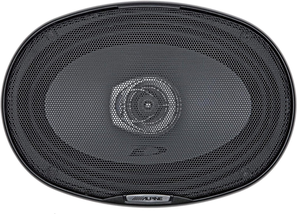 Alpine SXE-6925S 280W 6x9" 2-Way Type-E Series Coaxial Speakers, Mylar Tweeter