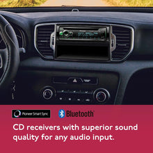 Charger l&#39;image dans la galerie, Pioneer DEH-S6220BS 1-DIN In-Dash CD/DM and Bluetooth Receiver - SiriusXM Ready