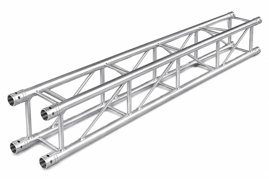 MR DJ DTSQ820 8.20' x 12" Universal Straight Square Tubing Box Aluminum Lighting Trussing Segment for Pro Lighting
