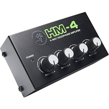 Load image into Gallery viewer, Mackie HM-4 4-Way Headphone Amplifier