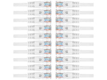 Load image into Gallery viewer, 20 American Terminal EPC3WH 3' Cat6 patch cableCat6a Ethernet network patch cable RJ45 23AWG 600M solid copper wire 3' White