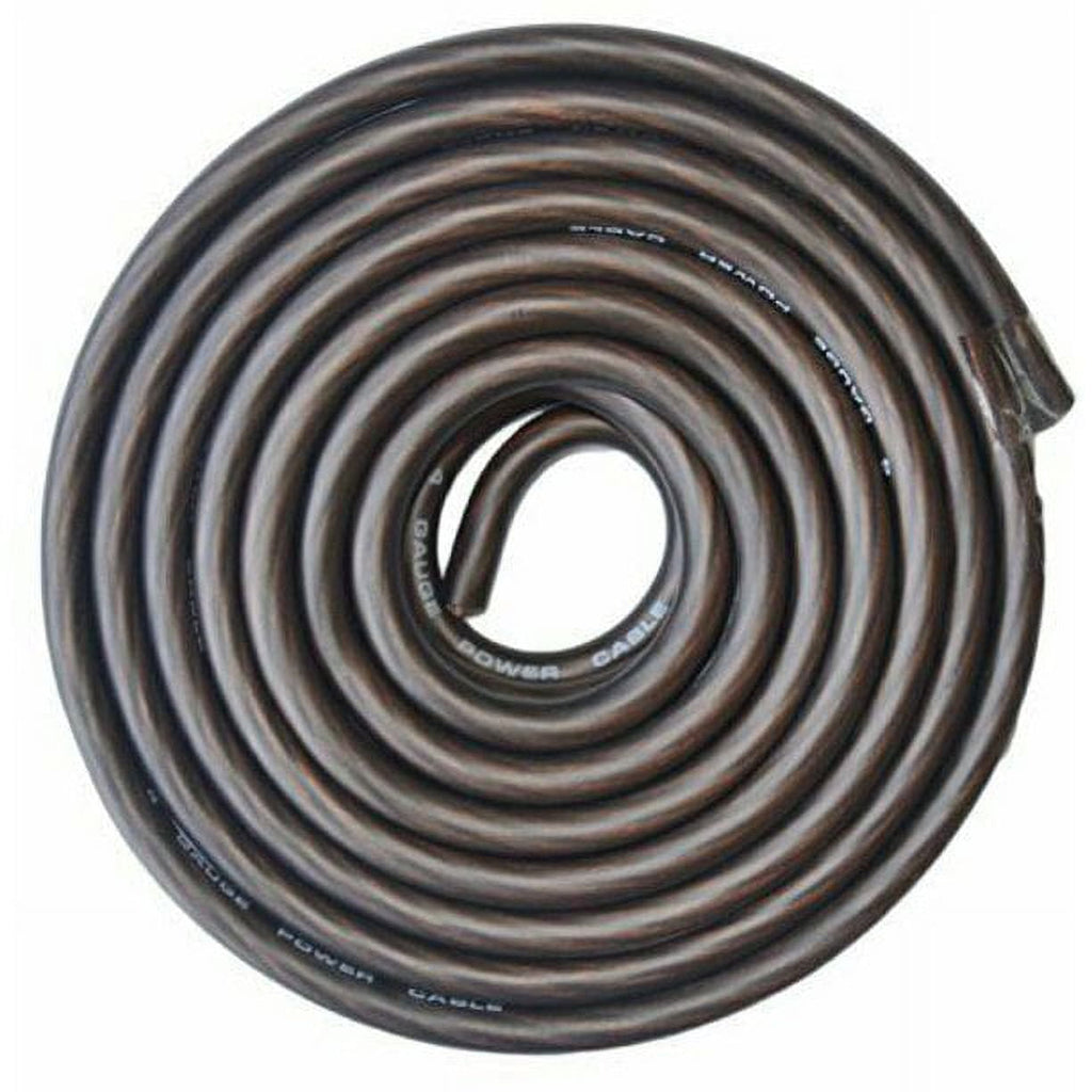Absolute P025BK Premium 2 Gauge 25 Feet Power Cable Black