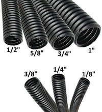 Load image into Gallery viewer, American Terminal 140' (20 feet x 7) 1/8" 1/4" 3/8" 1/2" 5/8" 3/4" 1" split wire loom conduit tubing