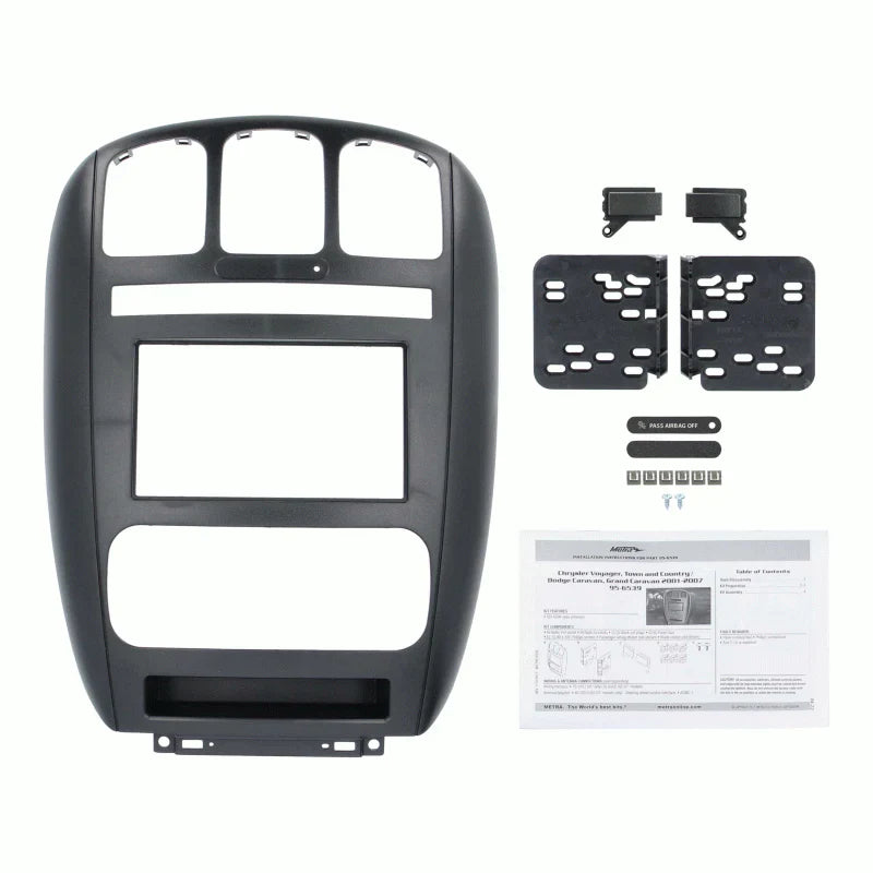 Metra 95-6539 Dash kit Compatible Dodge Caravan 01-07/Chrysler Town and Country 2001-2007