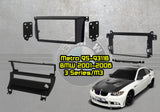 Metra 95-9311B 1999-2006 BMW 3 Series with 1-Switch Panel Vehicle Double DIN Dash Installation Kit