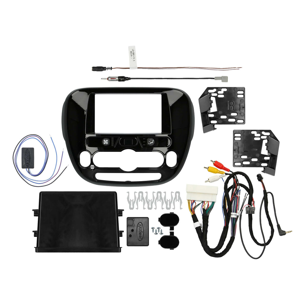 Metra 99-7387HG Radio Install Kits - Compatible Fits for Kia Soul (without NAV, with Display Radio) 2017-2019