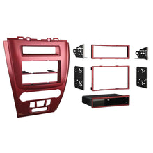Load image into Gallery viewer, Metra 99-5821R Single or Double DIN Installation Red Dash Kit - Compatible Fits for Ford Fusion / Mercury Milan 2010-2012