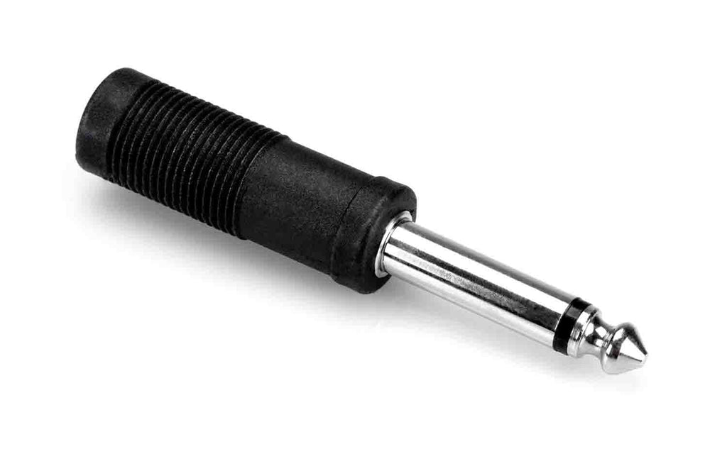 Hosa GPP-290, 1/4" TRS Female to 1/4" TS Male Adapter