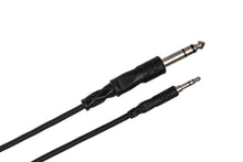 Load image into Gallery viewer, Hosa CMS-103 Stereo Interconnect Cable, 3.5 mm TRS to 1/4 in TRS - 3 Feet