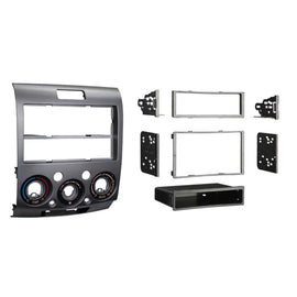 Metra 99-7517S Single or Double-DIN Car Stereo Dash Kit - Compatible Fits for Mazda BT-50/Ford Ranger (Not for North American Models)