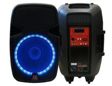 Charger l'image dans la galerie, Mr Dj USA PBX2690LB 15" 3500 Watts Bass Amplifier Cabinet w Max Power PA DJ Speaker