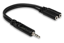 Charger l&#39;image dans la galerie, Hosa YMM-232, Y Cable 3.5 mm TRS to Dual 3.5 mm TRSF