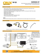 Load image into Gallery viewer, Crux SWRGM-47 Car Stereo Retain OnStar Steering Wheel Controls in 2016-2019 Chevrolet GMC