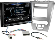 Charger l&#39;image dans la galerie, Alpine X308U Digital Multimedia Navigation Receiver Car Radio Dash Install Metra 99-5821S Single or Double DIN Dash Kit for Ford Fusion 2010-2012 - Silver