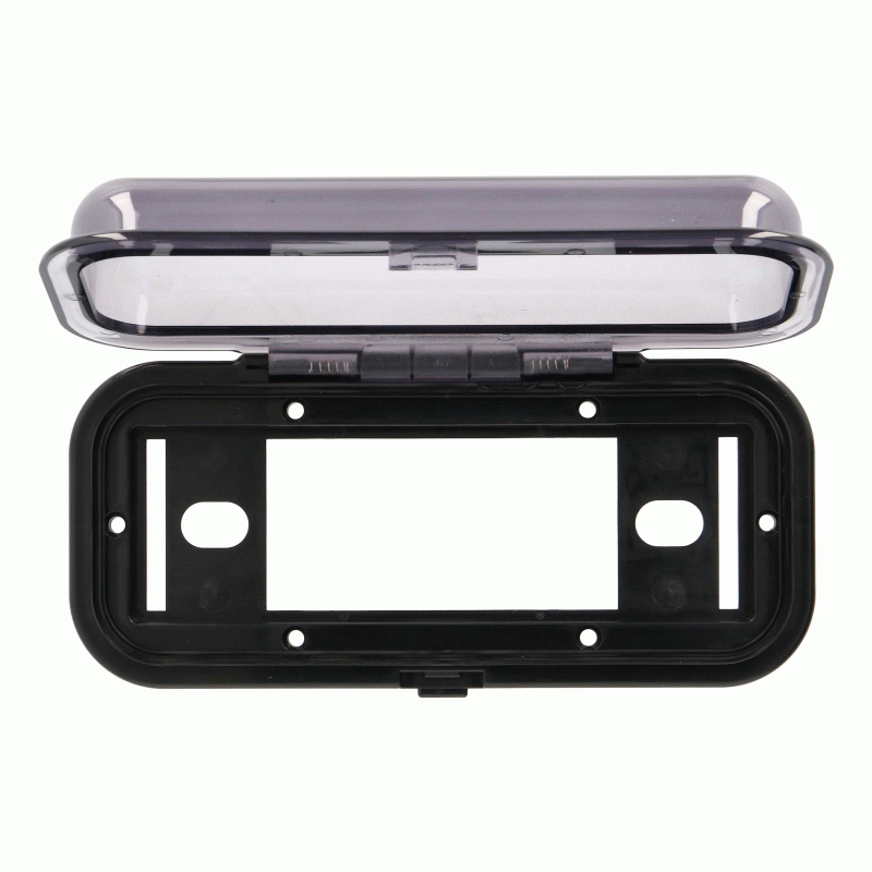 Metra 99-9005B Universal Black Marine/Boat Protective Radio/CD Player Cover