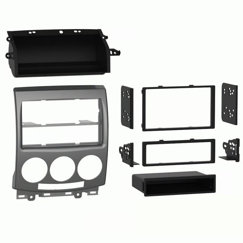 Metra 99-7527S Single/Double-DIN Car Stereo Dash Kit - Compatible Fits for select Mazda 2006-2007