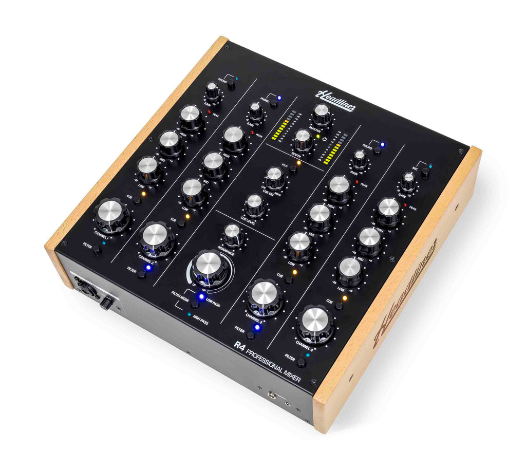 Headliner HL90120, 4 Channel Rotary DJ Mixer