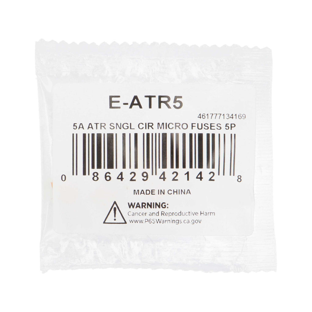Install Bay E-ATR5 5 Amp 2 Leg Micro ATR Fuse - 5pk