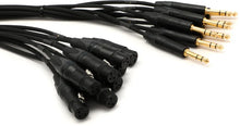 Charger l'image dans la galerie, Mogami GOLD 8 TRSXLRF-50 8-channel 1/4 inch TRS Male to XLR Female Snake Cable - 25 foot