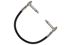 Charger l&#39;image dans la galerie, Hosa IRG-101 Guitar Patch Cable, Low-profile Right-angle to Same - 1 Feet