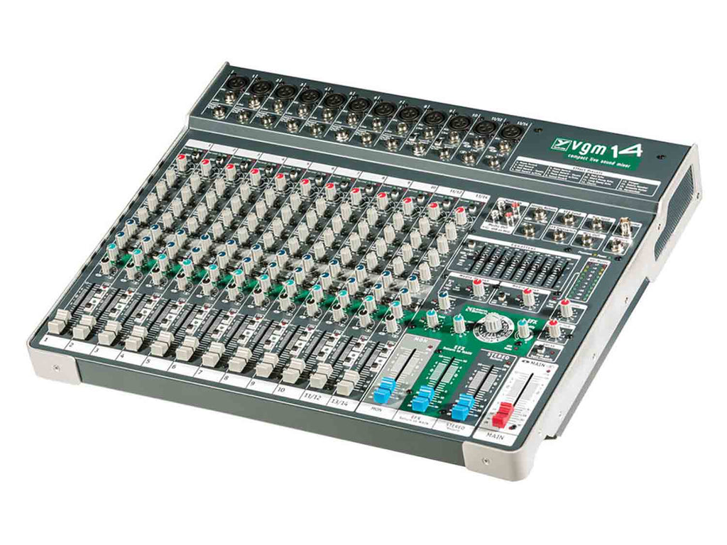 Yorkville Sound VGM14, Stereo Mixer with USB