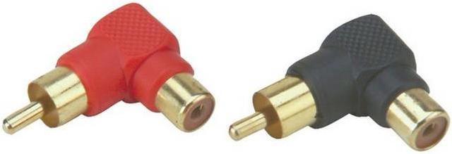 The Install Bay by Metra RCAMRA-10 Mini Right Angle RCA Barrel Connector (10/pk)