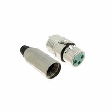 Load image into Gallery viewer, 8 Switchcraft AAA3MZ &amp; AAA3FZ Male &amp; Female XLR Connectors Cable Mount