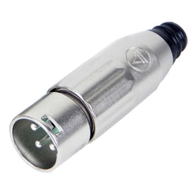 2 Switchcraft AAA3MZ AAA Series 3 Pin XLR Male Cable Mount, Silver Pins / Nickel Metal