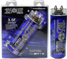 Charger l'image dans la galerie, ABSOLUTE CAP350B 3.5 FARAD POWER CAR CAPACITOR FOR ENERGY STORAGE TO ENHANCE BASS DEMAND FROM AUDIO SYSTEM (BLUE)