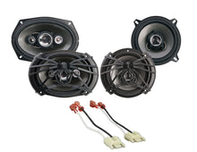 Charger l&#39;image dans la galerie, Soundstream Front and Rear Speaker upgrade package for 1994 - 2002 Dodge RAM 1500, 2500 and 2 Metra 72-1002