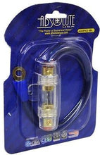 Charger l&#39;image dans la galerie, Absolute AGHPKG4BL 4 Gauge Power Cable and In-Line Fuse Kit (Blue)