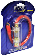 Charger l&#39;image dans la galerie, Absolute AGHPKG4 4 Gauge Power Cable and In-Line Fuse Kit