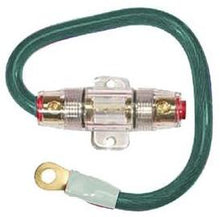 Load image into Gallery viewer, Absolute AGHPKG4GR 4 Gauge Power Cable and In-Line Fuse Kit (Green)