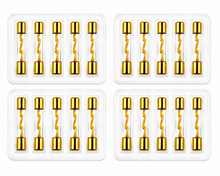 Charger l'image dans la galerie, AT AGU-80-20 20 AGU 80 Amp Standard Gold Glass Fuses Tube Car Auto Audio Amplifier Home Marine