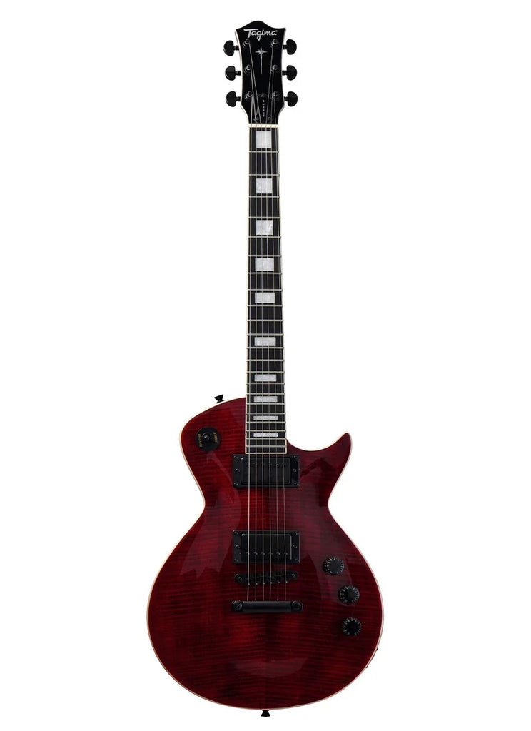 Tagima ALMACH FL - TRD Electric Guitar - Transparent Red