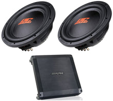 Charger l'image dans la galerie, Alpine BBX-T600 600W 2-ohm 2 Ch Amplifier &amp; 2 DSW2500 12" Subwoofer