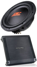 Charger l'image dans la galerie, Alpine BBX-T600 600W 2 Ch Amplifier &amp; DSW2000 10" Subwoofer &amp; 4G Amp Kit