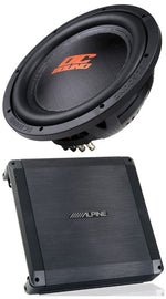 Alpine BBX-T600 600W 2 Ch Amplifier & DSW2500 12