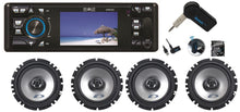 Load image into Gallery viewer, Absolute DMR-360BTAD 3.5&quot; DVD/CD/MP3/AM/FM Player &amp; 2 Pairs Alpine SXE-1726S 6.5&quot; Speakers