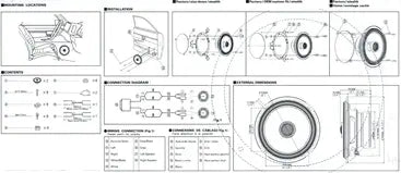 Alpine S-S65 Car Speaker<br/>480W Max (160W RMS) 6.5" Type-S 2-Way Coaxial Car Speakers