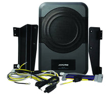 Charger l&#39;image dans la galerie, Alpine PWE-S8-WRA Compact powered subwoofer  8&quot; Amplified Custom Fit for 2011-up Jeep Wrangler 4 door