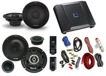 Load image into Gallery viewer, Alpine R2-S65C 6.5" Component + R2-S65 6.5" Speakers + R2-A60F 600W Amp + KIT4 Amp Kit