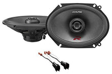 Load image into Gallery viewer, Alpine R-Series 6 x 8 Inch 300 Watt 2-Way Car Speakers For Ford Harness 1998-UP