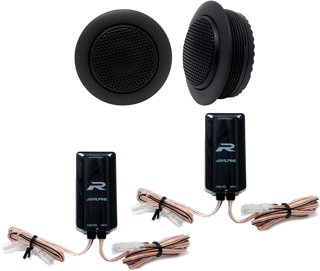 2 Pair Alpine R-S69C.2 Component System<br/>600W Peak, 200W RMS R-Series 6x9" Component 2-Way Speakers