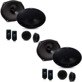 2 Pair Alpine R-S69C.2 Component System<br/>600W Peak, 200W RMS R-Series 6x9