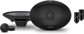 2 Pair Alpine R-S69C.2 Component 600W Peak R-Series 6x9